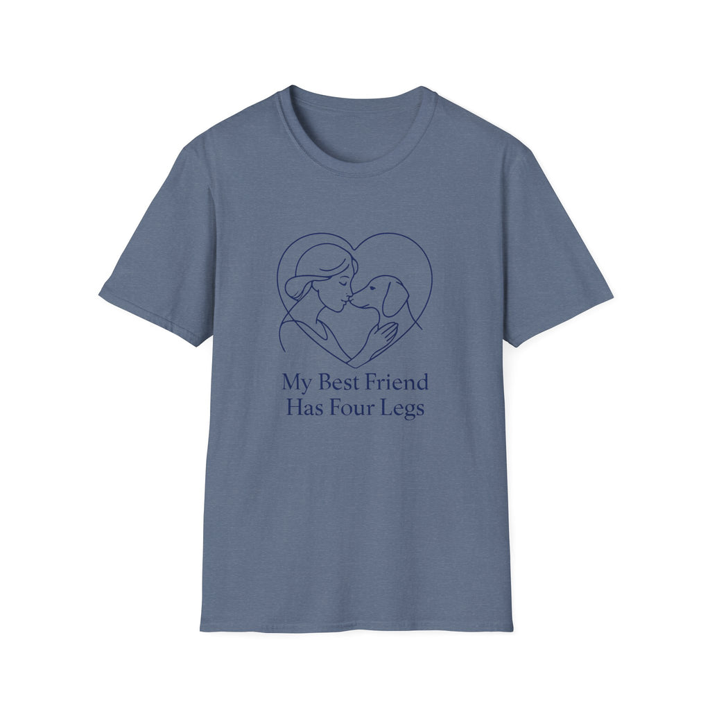 My Best Friend Has Four Legs – Dog Lover T-Shirt
