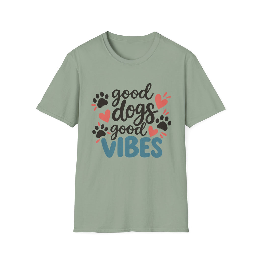 Good Dogs Good Vibes T-Shirt