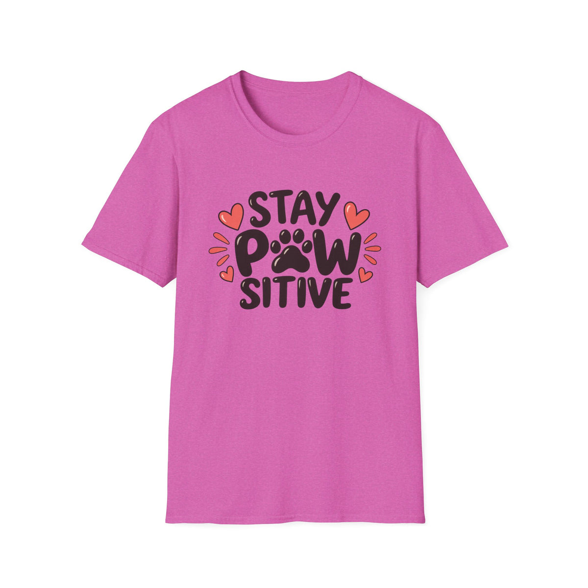 Stay Paw-sitive Dog T-Shirt