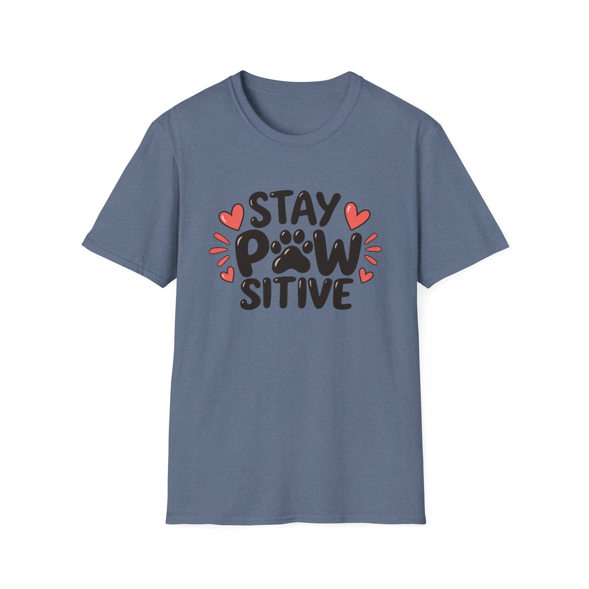 Stay Paw-sitive Dog T-Shirt