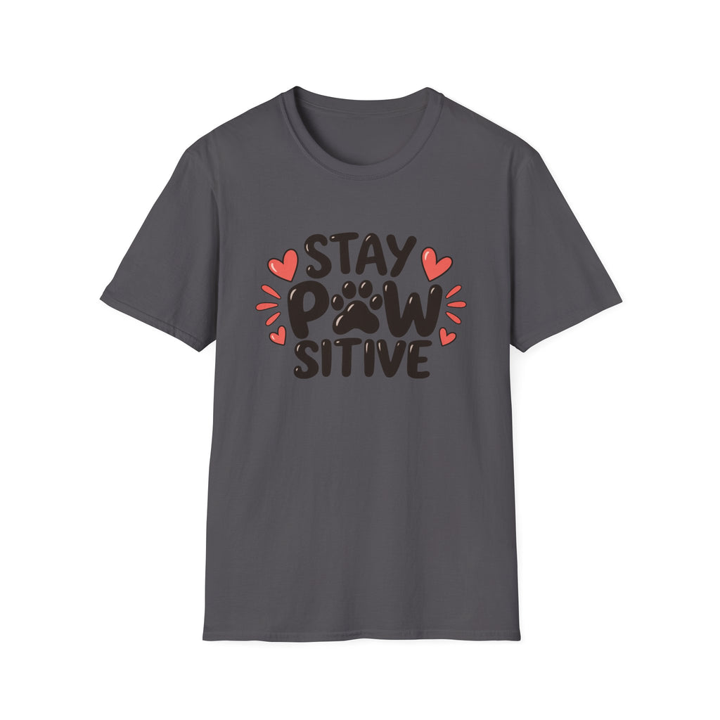 Stay Paw-sitive Dog T-Shirt
