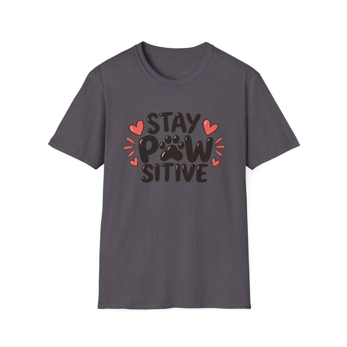 Stay Paw-sitive Dog T-Shirt