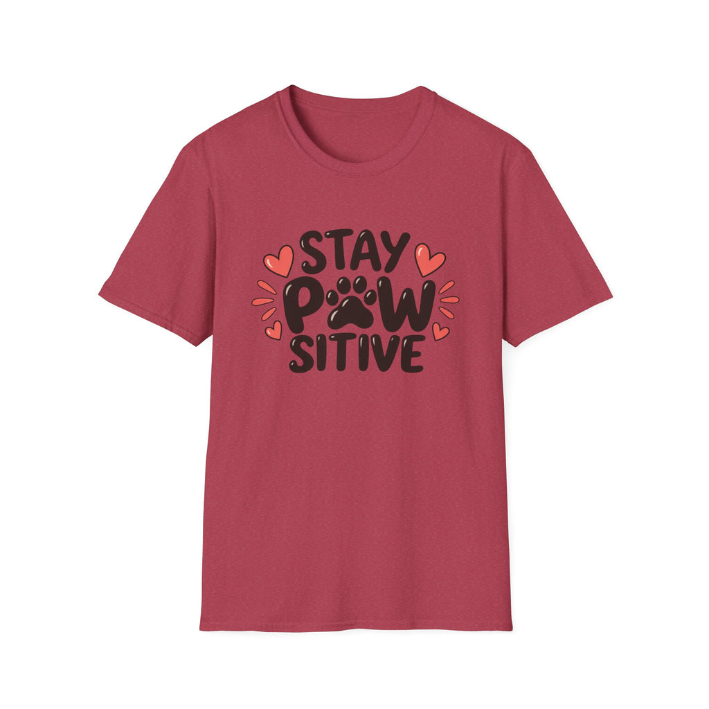 Stay Paw-sitive Dog T-Shirt