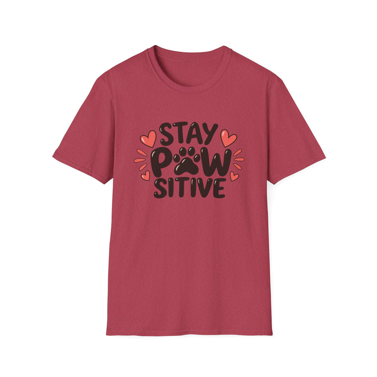 Stay Paw-sitive Dog T-Shirt