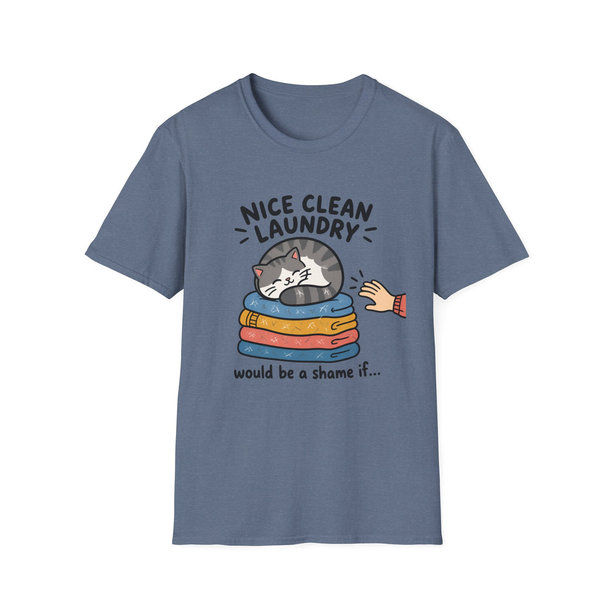 Nice Clean Laundry Cat T-Shirt