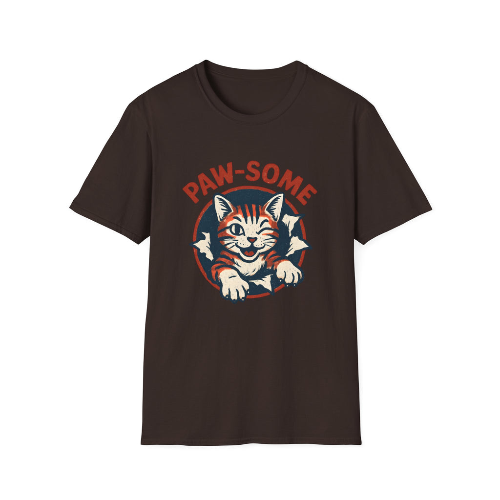 Paw-some Cat T-Shirt
