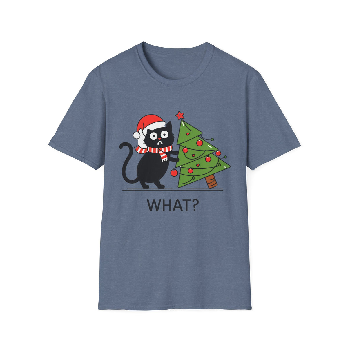 What? Christmas Cat T-Shirt