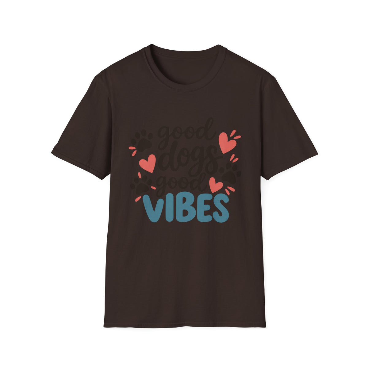 Good Dogs Good Vibes T-Shirt