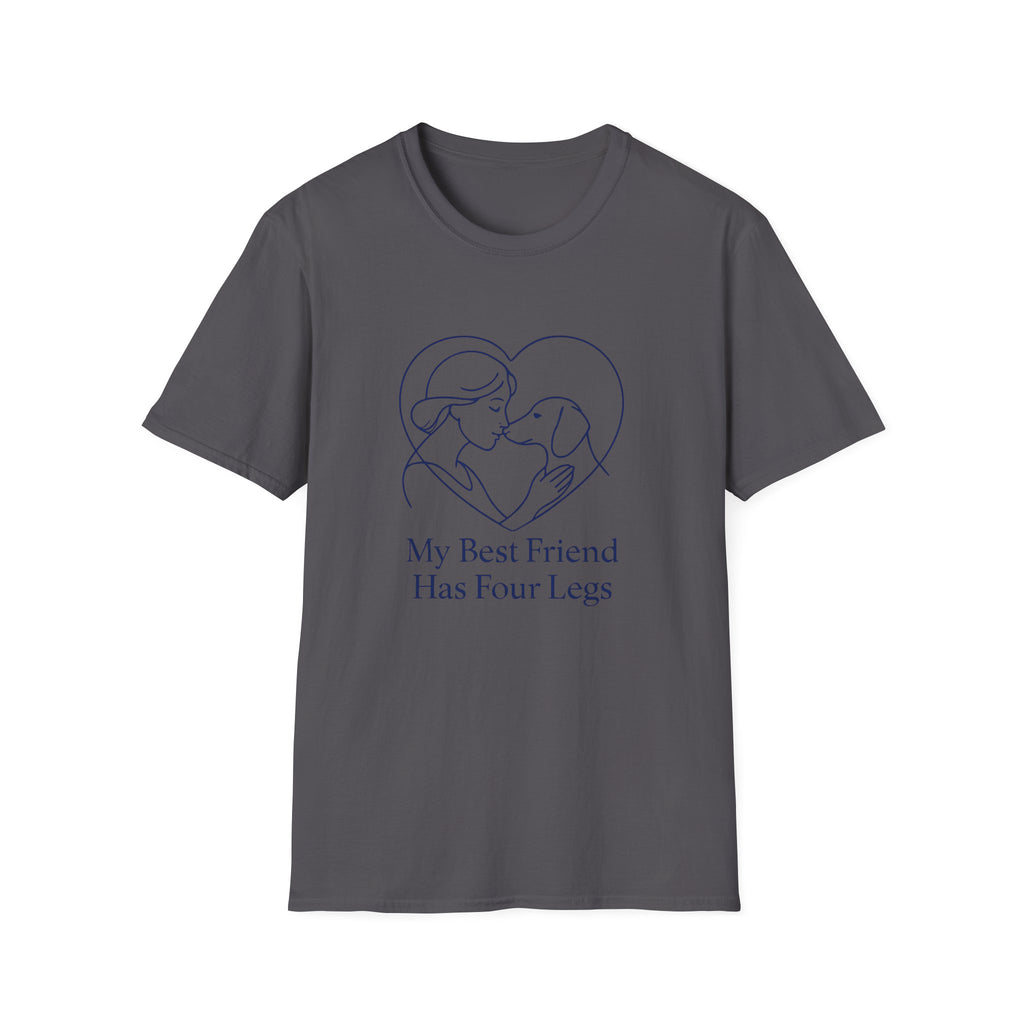 My Best Friend Has Four Legs – Dog Lover T-Shirt