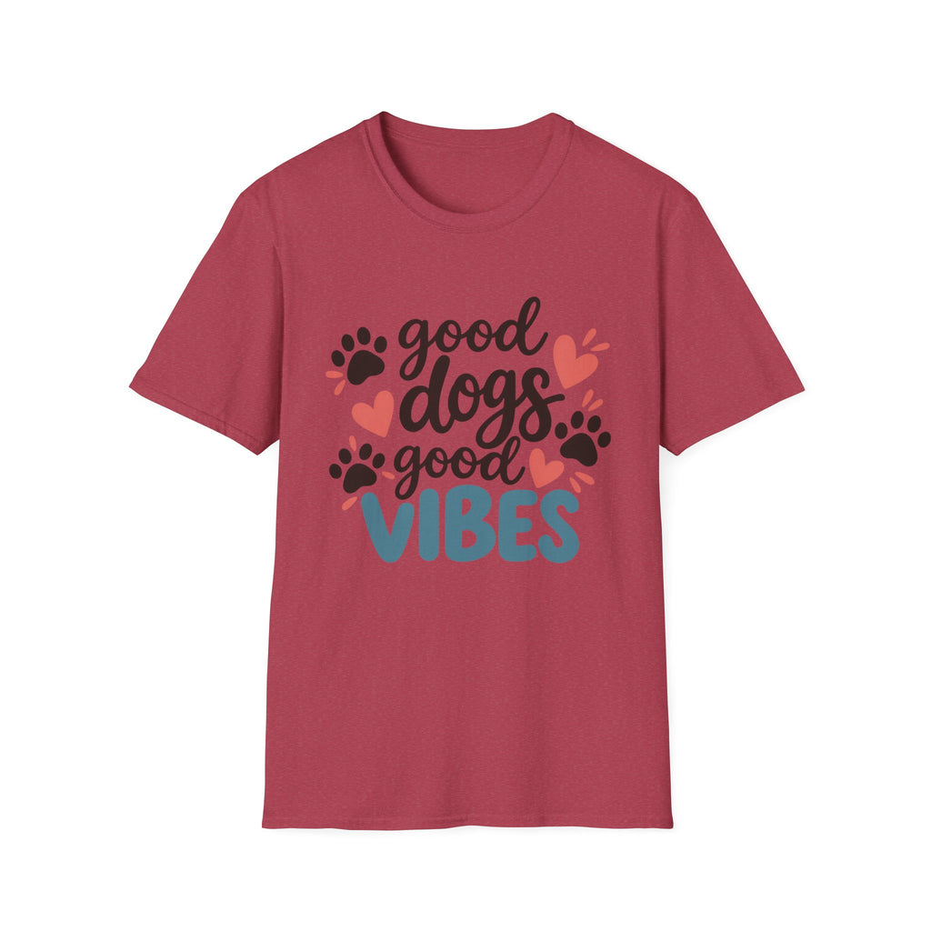 Good Dogs Good Vibes T-Shirt
