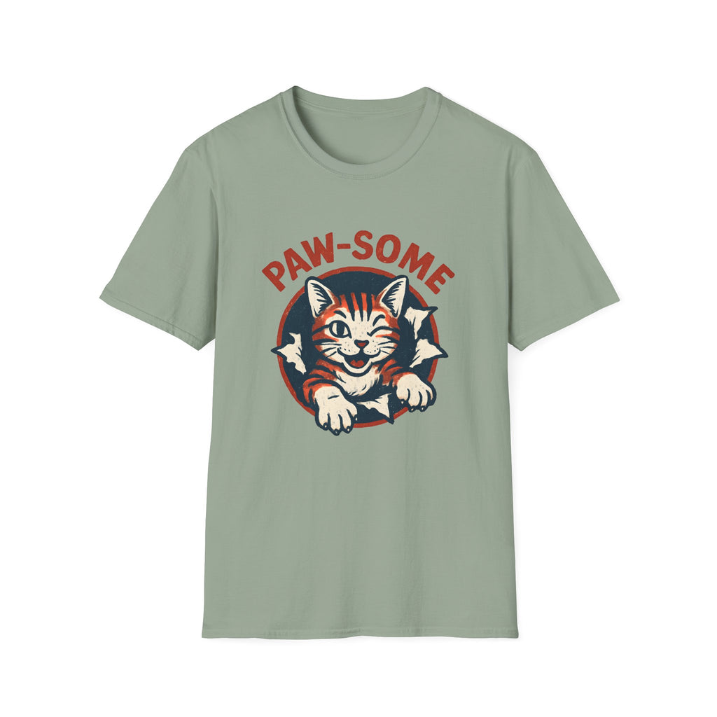 Paw-some Cat T-Shirt