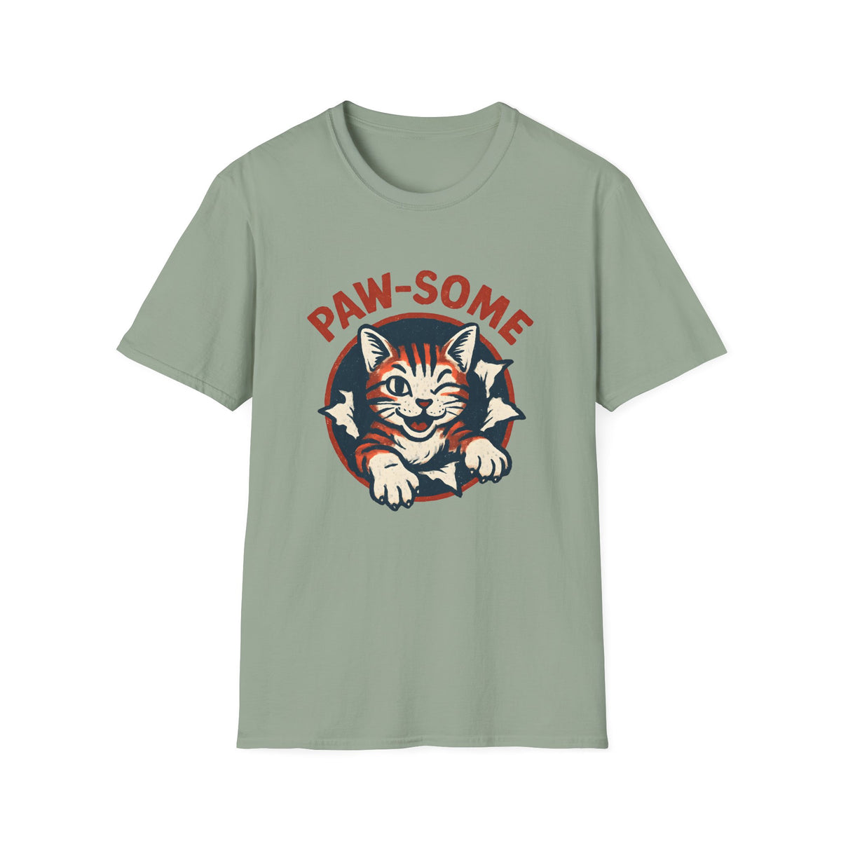 Paw-some Cat T-Shirt