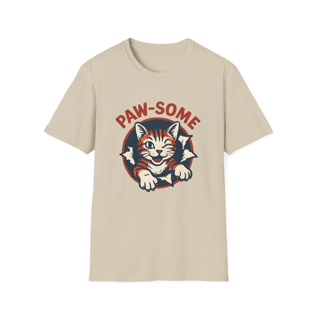 Paw-some Cat T-Shirt