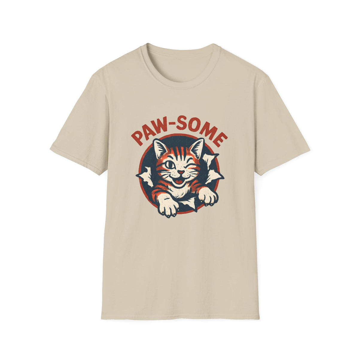 Paw-some Cat T-Shirt