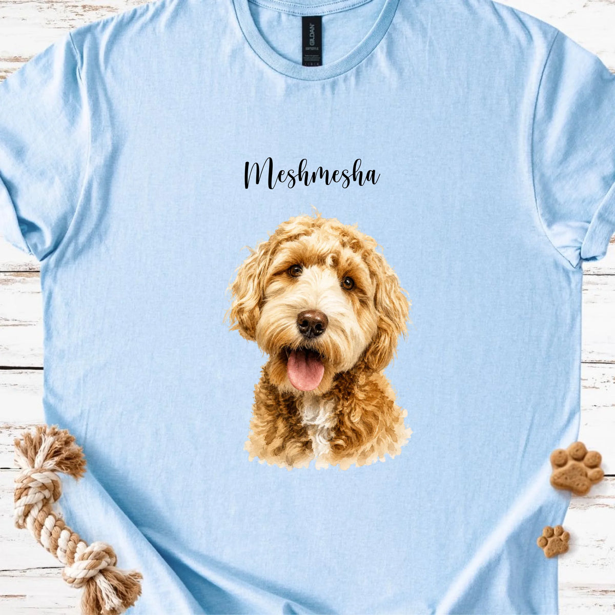 my dog mockup 4 - light blue