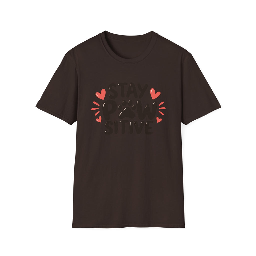 Stay Paw-sitive Dog T-Shirt