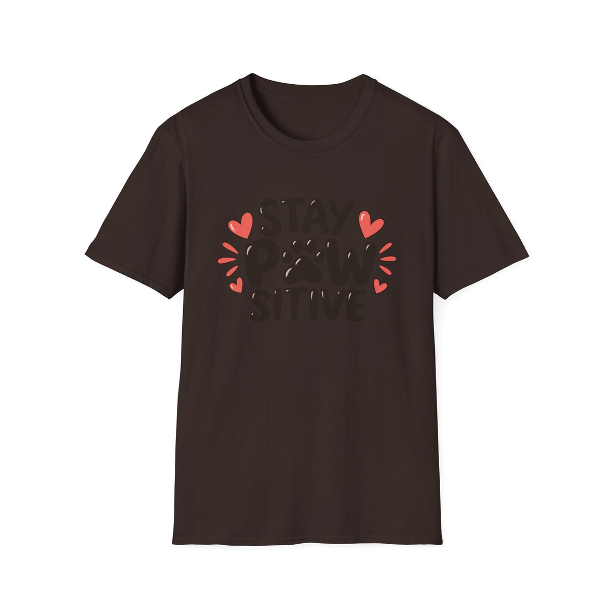 Stay Paw-sitive Dog T-Shirt