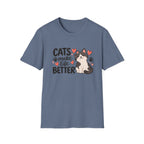Cats Make Life Better – Cat Lover T-Shirt