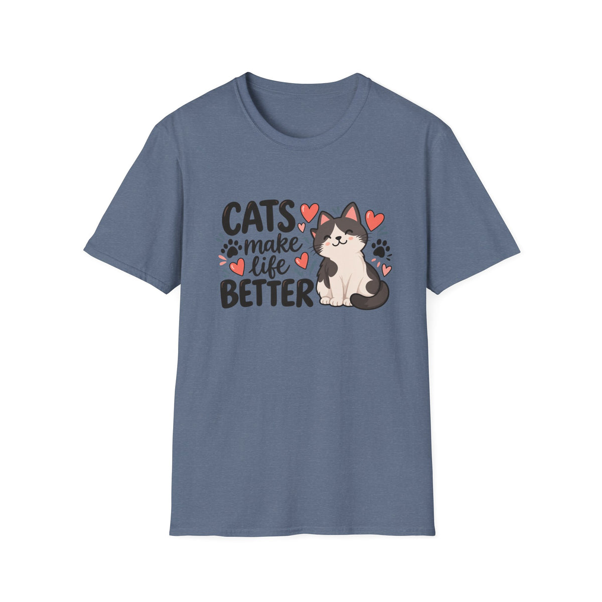 Cats Make Life Better T-Shirt