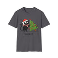 What? – Funny Christmas Cat T-Shirt