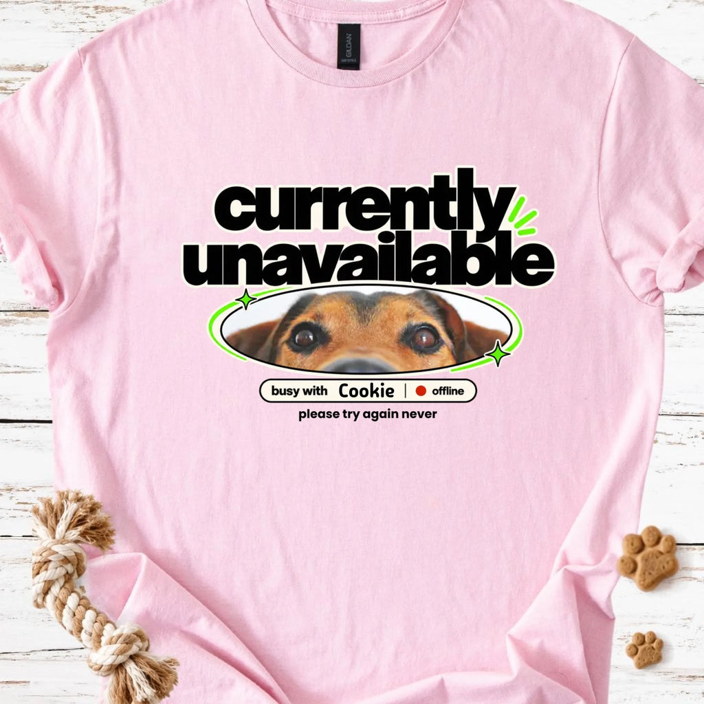 Currently Unavailable Personalized Pet Photo T-Shirt - MeshMesh Customs
