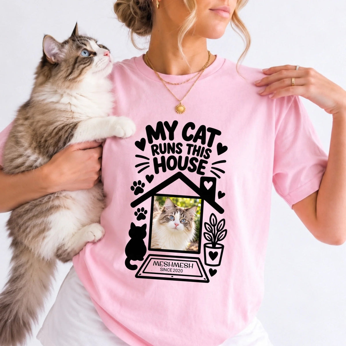 My cat runs this house - MeshMesh Customs