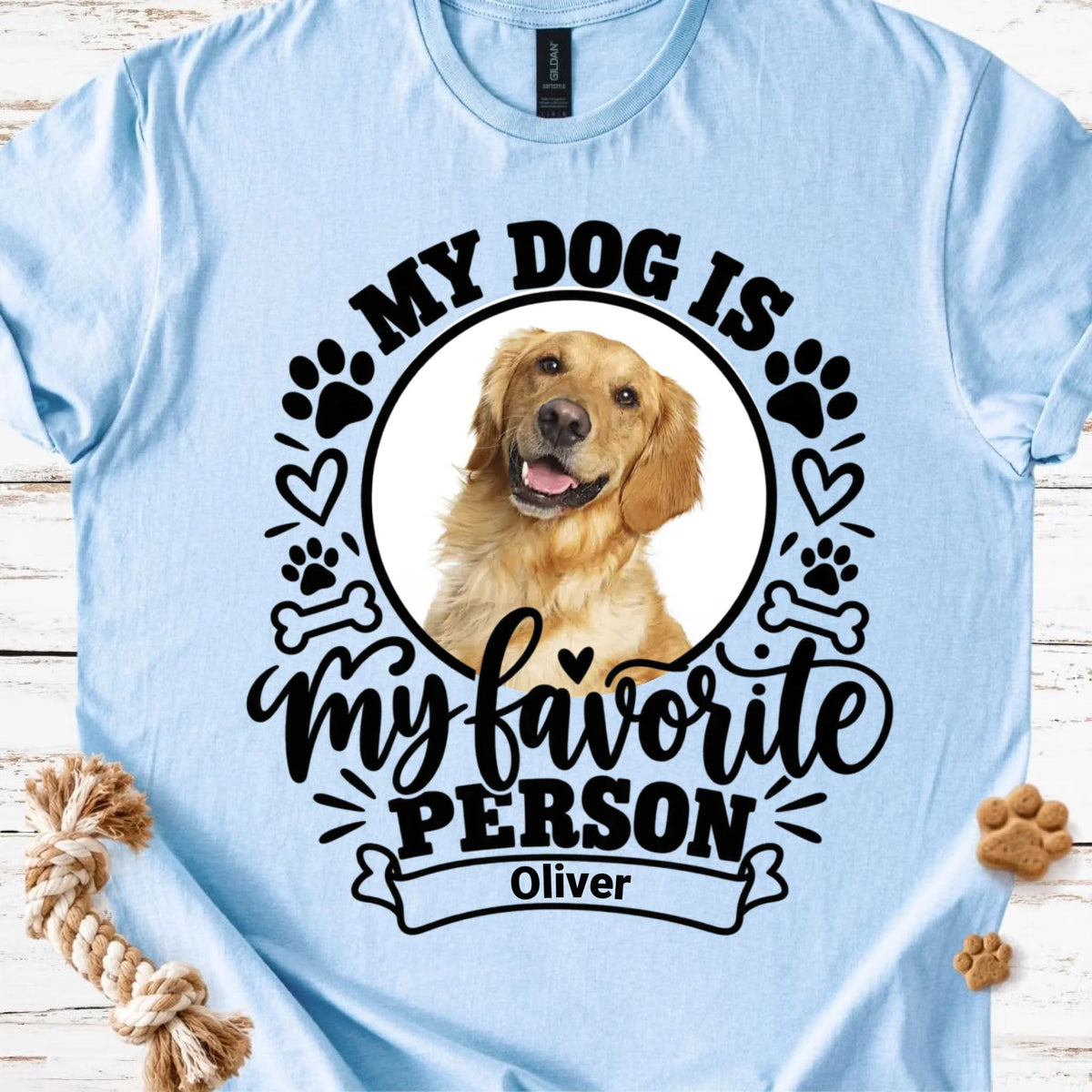 My dog is my favorite person - MeshMesh Customs
