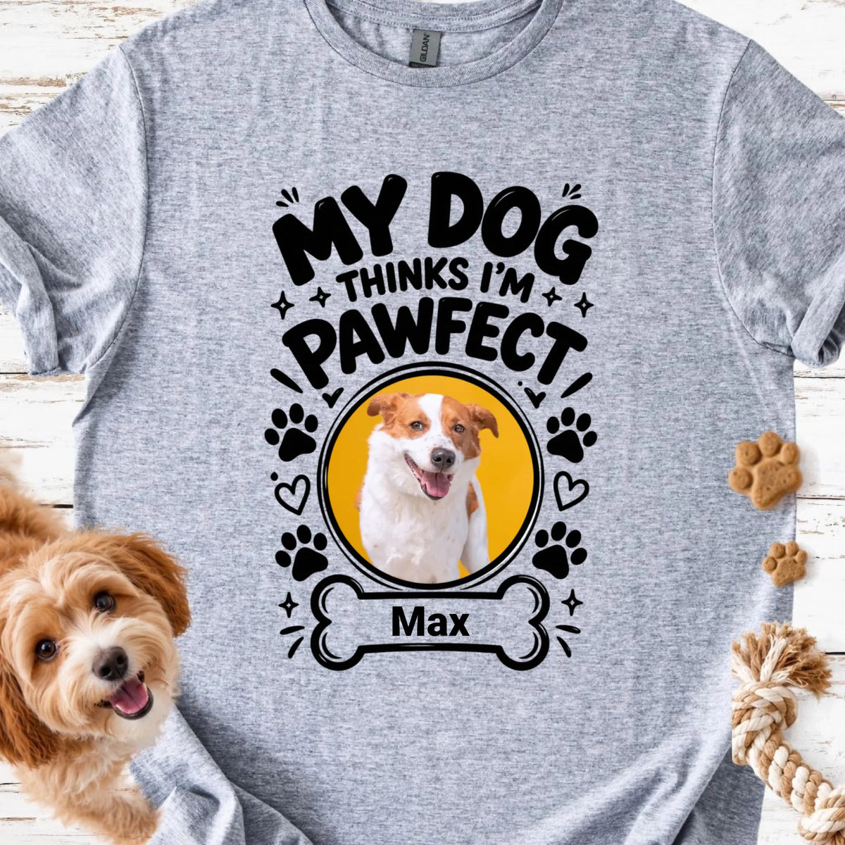 My dog thinks i am pawfect - MeshMesh Customs