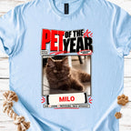 Pet of the Year Personalized Photo T-Shirt - MeshMesh Customs