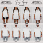 Gildan 64000 Softstyle unisex T-shirt fit and sizing guide on women and men